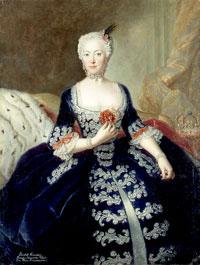 antoine pesne Portrait of Elisabeth Christine von Braunschweig-Bevern